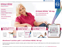 Tablet Screenshot of orlistat-hexal.de